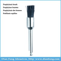 R5dw White Ra Shank End Brush Bristle Prophy Brush