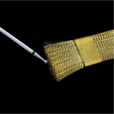 Dental Drill Bit Cleaning Copper Brush Root Canal File Cleaning Brush Endo Bur